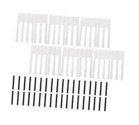 QUMIIRITY 88pcs Piano Key Repair Kit 5.1 White Keys for Acoustic and Digital Pianos