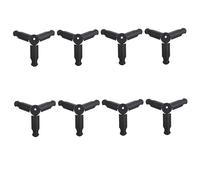 QUMIIRITY 8pcs Foldable Phone Tripod and Clip Mount for Smartphone Camera, Lightweight Portable Desktop Video Tripod for Streaming and Outdoor Shooting