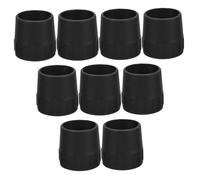 QUMIIRITY 9pcs Rubber Guitar Stand Leg Pads Replacement Foot Protectors for Acoustic Electric and Microphone Stands Easy Installation Fit for Stability and