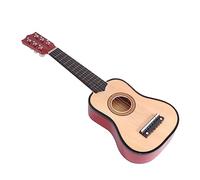 QUMIIRITY Acoustic Guitar for Boy Girl Mini Musical Instrument for Beginners Comfortable to Hold Crafted from Eco-friendly Boy Girl Beige