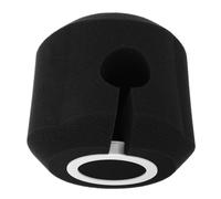 QUMIIRITY Acoustic Microphone Wind Shield Cover Small Size Soundproof Filter for Live Streaming Recording Noise Reduction Pop Filter for Capacitor Microphones