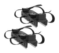 QUMIIRITY Adjustable Beginner Ice Skates with Fastener Straps for Portable Anti-fall Skating Shoes for Outdoor Training Multi-function Ice Skating Auxiliary Tool