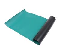QUMIIRITY Anti-Static Laboratory Mat 1X0.5M High Temperature Resistant Rubber Cushion Protective Table Mat for Experiment Workbench in Industrial Safety