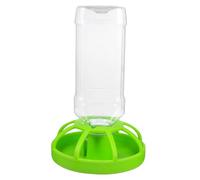 QUMIIRITY Automatic Reptile Water Feeder Bowl Odorless Drinking Tool for Turtles Lizards Snakes Wall-mount Stable Design Space-saving Pet Feeding Supply