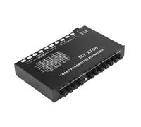 QUMIIRITY Band Digital Equalizer for Car Audio Adjustable Graphic Equalizer Precise Tone Control Compact Design for Easy Installation Vehicles