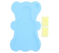 QUMIIRITY Bath Sponge Mat Non Slip Bath Cushion with Quick Drying PU Material Random Color Comfortable Safe for Newborns for Bathtime Use Random Color