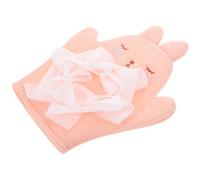 QUMIIRITY Boy Girl Bath Mitt Exfoliating Glove for Boys and Girls Cartoon Washcloths Gloves Bath Mitt for Skin Cleaning Adorable Animals