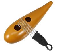 QUMIIRITY Boy Girl Development Musical Toy Latin Music Tiny Microphone Portable Guiro Brush for Boys and Girls Percussion Instrument Rhythm Plaything