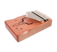 QUMIIRITY Boys and Girls Kalimba Keys Portable Thumb Piano Lightweight Finger Instrument for Beginners and Music Enthusiasts for Relaxation and Learning Melodies