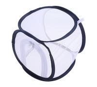 QUMIIRITY Caterpillar Enclosure Insect Habitat Cage Pop Up Collapsible Mesh Terrarium with Zippered Opening for Easy Access and Observation of Butterflies and Insects for Educational Use and