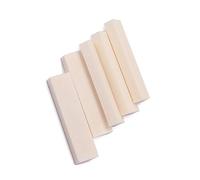 QUMIIRITY Classical Guitar Bone Nut Blank Buffalo Bone Material for Acoustic Electric Mandolin Banjo Ukulele High Density for Intonation and Easy Use