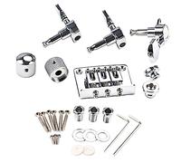 QUMIIRITY Classical Guitar Bridge Accessory Rl Strings Tuning Pegs Metal Bridge Guitar Luthier Supplies