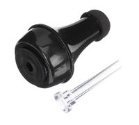 QUMIIRITY Compact Mini Trumpet Mute Silencer with Transparent Mouthpiece Lightweight Practice Straight Mute for Beginner Trumpet Players Easy Installation and Design
