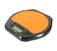 QUMIIRITY Digital Drum Pad Metronome Electronic Drummer Practice Tool for Beginners Lcd Screen Tap Function Compact Design for Skill Development Noise Practice Earphone Jack