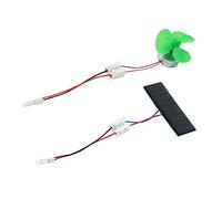QUMIIRITY Diy Wind Generator and Solar Generator Science Experiment Kit Educational Physics Learning Materials for School Projects and Fun Exploration