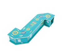 QUMIIRITY Educational Detachable Periscope Toy for Boy Girl Optical Reflection Experiment Kit for Classroom and Outdoor Fun Lightweight Science Learning Tool for Boy Girl