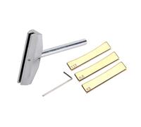 QUMIIRITY Electric Guitar Repair Tool Fretboard Press Caul Inserts Carbon Steel Fret Press Caul Wrench