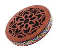 QUMIIRITY Ethnic Percussion for Sound Therapy and Relaxation Hand Drum Mimicking Flowing Portable Instrument for Meditation and Healing Design