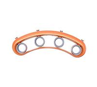 QUMIIRITY Finger Expansion Trainer Tool for Guitar Ukulele Piano Essential Finger Exerciser for Improved Span and Flexibility Orange