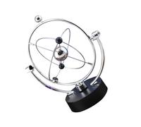 QUMIIRITY Galaxy Orbital Science Automatic Perpetual Motion Desk Ornament Metal Kinetic Art for Home Office Decoration Space Model for Adults and Unique Birthday Holiday