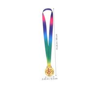 QUMIIRITY Gold Musical Medal with Piano Violin Singing Elements Durable Zinc Alloy Award for Childrens Music Competitions Dance Shows and Singing Events Easy to Wear Prize for Music