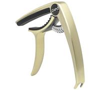 QUMIIRITY Guitar Capo Tuner for Acoustic Classical Guitars Lightweight Portable Capo Accessory for Easy Transposition and Precise Tuning Bronze Color