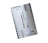 QUMIIRITY Guitar String Gauge Tool Action Ruler for Luthier Measuring Scale Kit for Electric Acoustic Bass