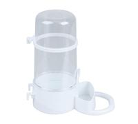 QUMIIRITY Hamster Automatic Feeder Automatic Hedgehog Feeder Time-saving Plastic Large Capacity White Pet Supply for Leaving for A Short Time