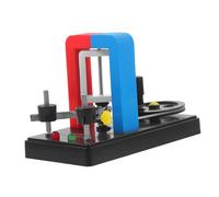 QUMIIRITY Hand Cranked Dynamo Generator Portable Laboratory Equipment for DIY Electricity Experiments Safe and Easy to Assemble for School Physics Kits and Practical Learning