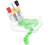 QUMIIRITY Hand Cranked Power Generator Educational for DIY Science Kit for Primary and Middle School Students Explore Electricity Generation with Fun Physics Experiments
