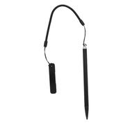 QUMIIRITY Handwriting Stylus Pens Includes Lanyard and Clip 2pcs and Screen Protection with Ergonomic Design Black Aluminium and Abs Material for Resistive Touchscreen Devices for Gaming
