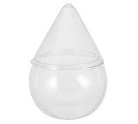 QUMIIRITY High Borosilicate Glass Cocktail Cup Round Creative Shaped Design 10.4x10.4x9.5cm Smooth Surface Easy to Clean Suitable for Hotel and Restaurant