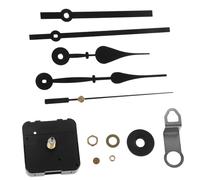 QUMIIRITY High Precision Wall Clock Movement Replacement Kit with Pendulum Black Metal Hands Plastic DIY Clock Mechanism for Repairing