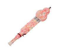 QUMIIRITY Hulusi c Key Gourd Flute with Butterfly Color Design Traditional Ethnic Instrument for Beginners and Students for Performance and Music Education