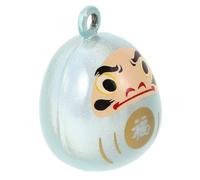 QUMIIRITY Japanese Style Antique Bell Pendant Hanging Ornament for Keychain Adornment DIY Charm Feng Shui Luck Decoration Serene Sound for Inner Peace