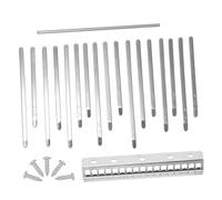 QUMIIRITY Kalimba Key Thumb Piano Replacement Keys Saddle Bridge DIY for Beginner Boys and Girls Adults Thumb Piano Instrument