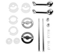 QUMIIRITY Manual Pepper Parts Replacement Kit Wear Resistant 2 Sets with Zinc Alloy Pole and Aluminum Core, Easy Maintenance Vintage Style for Outdoor Picnics and Restaurant Use