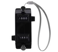 QUMIIRITY Mechanical Counters Clickers Pitch Counter Black Abs Dual Direction Easy One Button Operation Compact Portable for Players Coaches Practice Session Baseball Games Random Color