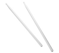 QUMIIRITY Metal Drum Sticks Aluminum Alloy Drumsticks Weighted Drumsticks Exercise Practice Pad Drumming