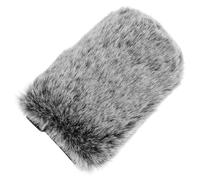 QUMIIRITY Mic Protector Microphone Cover Windproof Noise Reducing Windscreen for Condenser Mic Colors Black White Grey Essential Accessory for Streaming Karaoke and Studio Use