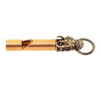 QUMIIRITY Mini Copper Craft Emergency Whistle Animal Head Shape Lovely Delicate Design Loud Crisp Sound Multi-use for Referee and Teachers Camping Outdoors Activities