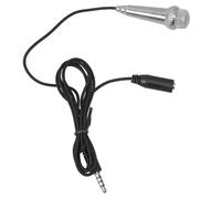 QUMIIRITY Mini Microphone for Phone Portable Vocal Instrument for Singing Recording Podcasting Compatible Smartphones Tablets Laptops Lightweight Easy to Use