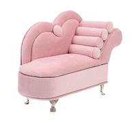 QUMIIRITY Mini Sofa Decoration Adorable Jewelry Box for Dollhouses Realistic Design Compact Storage for Crafts and Accessories for Mini House Scenes Color