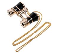 QUMIIRITY Mini Telescope Opera Glasses for Women Chain Compact Travel Binoculars for Concert Outdoor Pocket Use Portable Small Binoculars for Adults