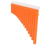 QUMIIRITY National Pan Flute Panpipes Instrument Set Easy to Play for Beginners c Key Abs Resin Material