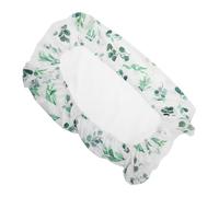 QUMIIRITY Neutral Changing Pad Cover Removable Muslin Diaper Sheet for Changing Table Stylish Leaf Print Soft and Comfortable for Home Nursery and Daycare