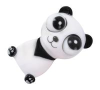 QUMIIRITY Panda Shaped Squeeze Sensory Stress Relief with Popping Eyes for Adults Compact Design for Anger Relief and Hand Exercises Desk Decor