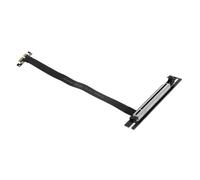 QUMIIRITY Pci-e 1x to 16x Extender Cable 90 Degree 20cm for Gpu Mining Rig Pci-e Mining Riser Compatible with Desktop Computer Internal Components