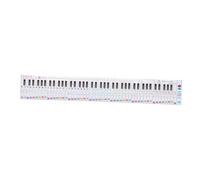 QUMIIRITY Piano Keyboard 88 Key Practice Chart Hand-rolled Note Guide for Beginners Piano Finger Exercise Aid