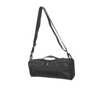 QUMIIRITY Piccolo Bag Canvas Plush Storage Wind Instrument Container for Boys and Girls Practice Zipper